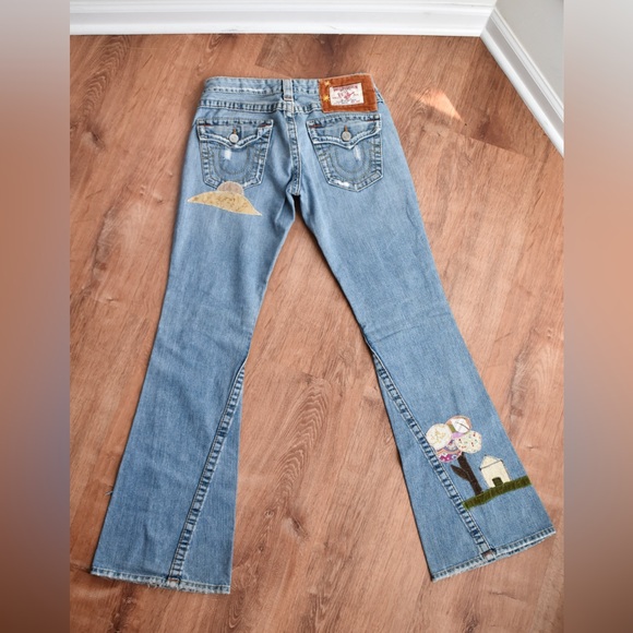 True Religion Y2K Ashbury Patchwork Jeans - Picture 6 of 13